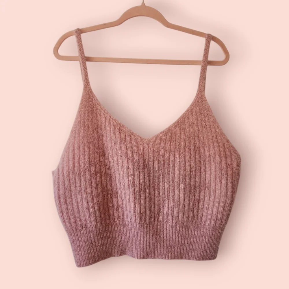 Eloquii Pink Cardigan‎ Tank Top Set Fuzzy - Picture 4 of 12